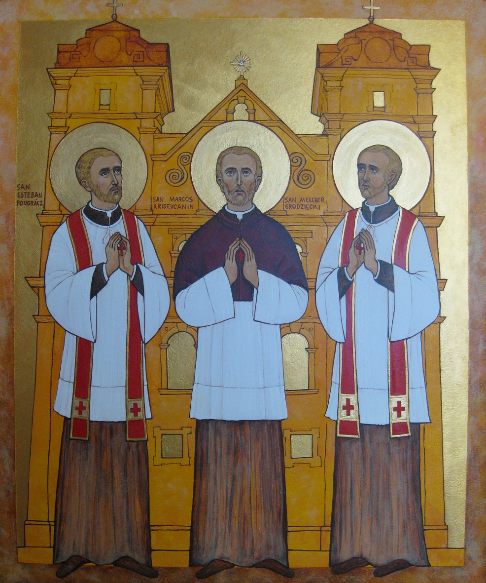 SAINT STEPHEN PONGRACZ, SAINT MELCHIOR GRODZIECKI, SAINT MARKO KRISIN
