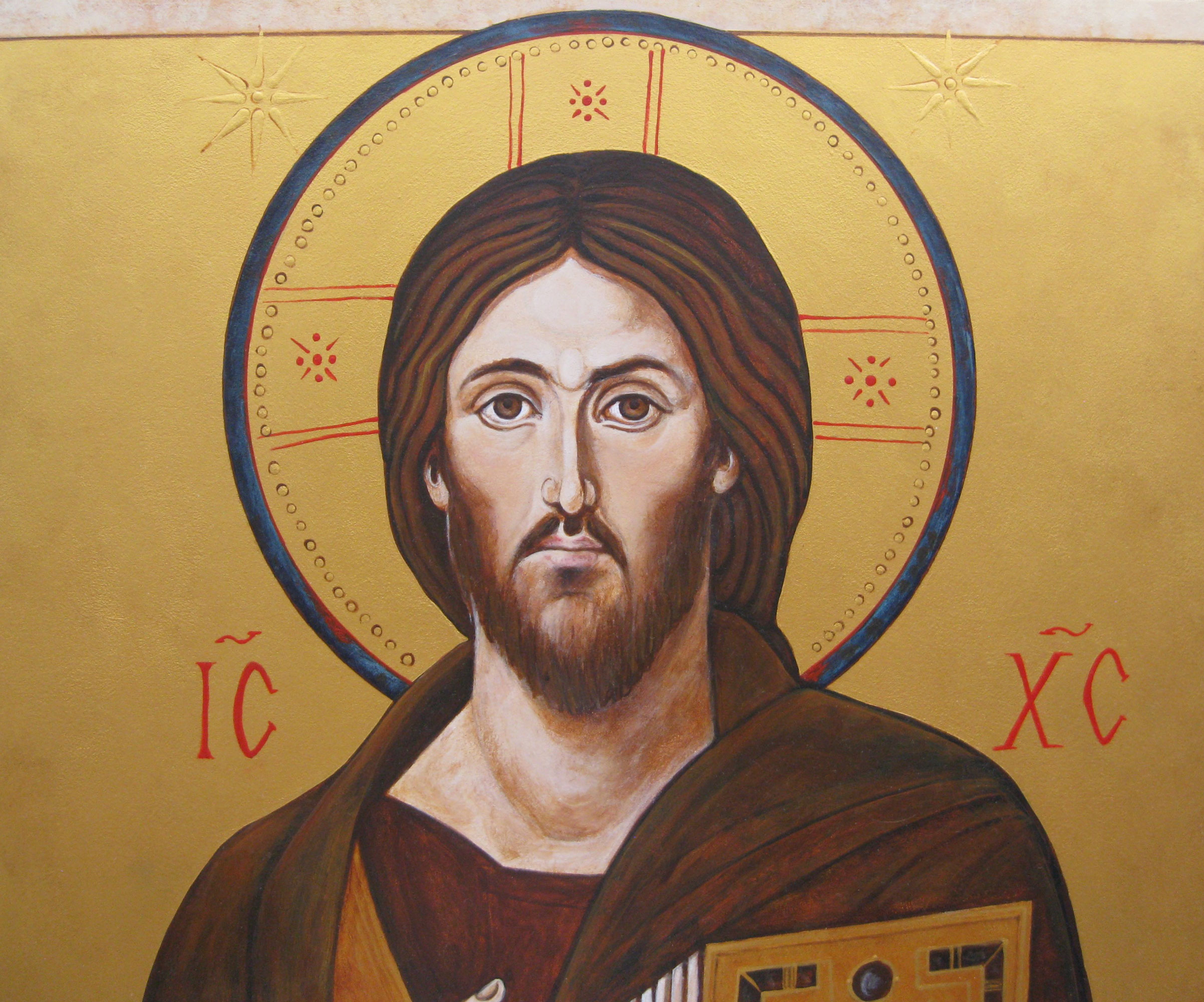 Pantocrator Sinai icono