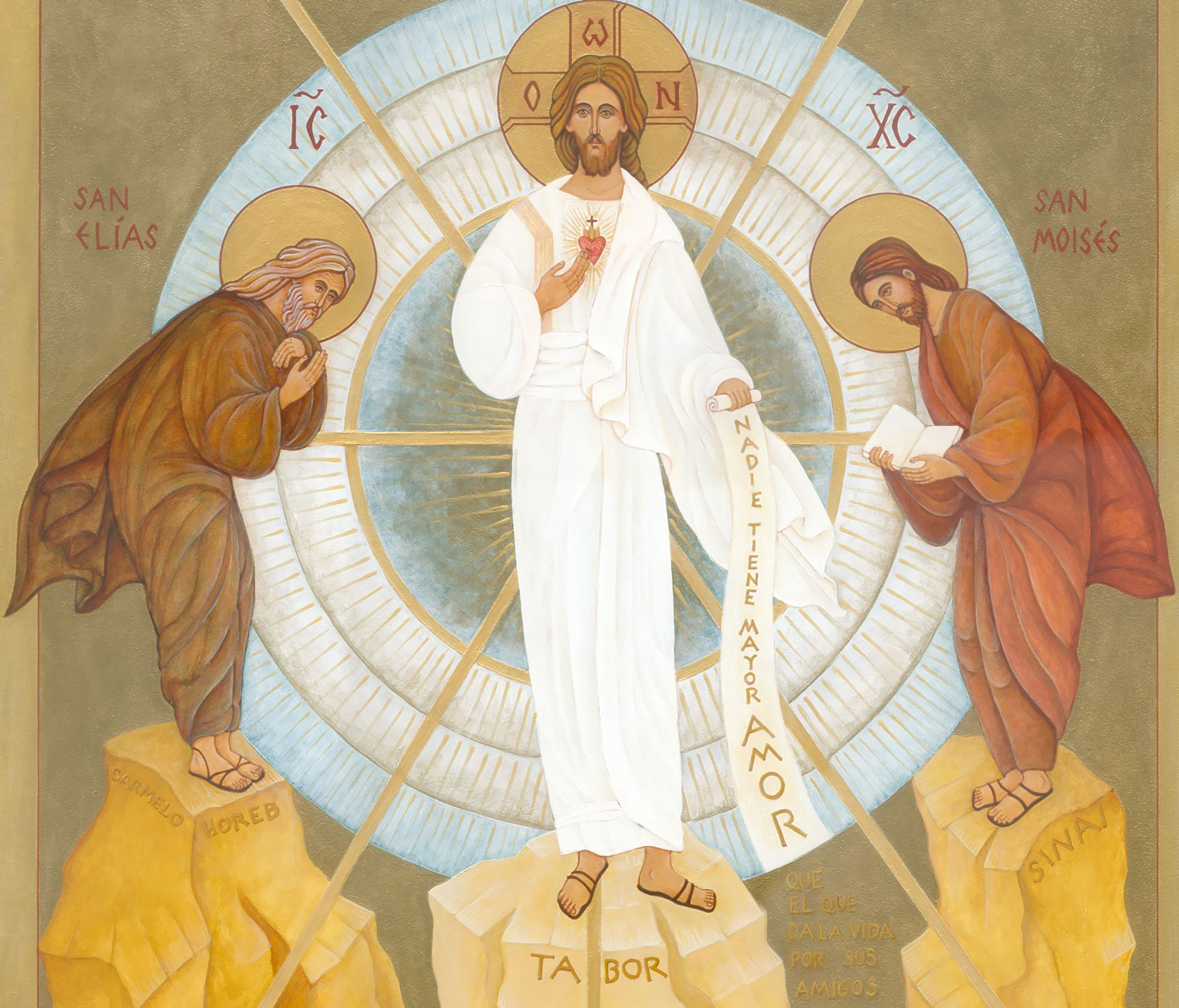 Jesus Pinned TRANSFIGURATION OF JESUS – FRANCISCA LEIGHTON ART