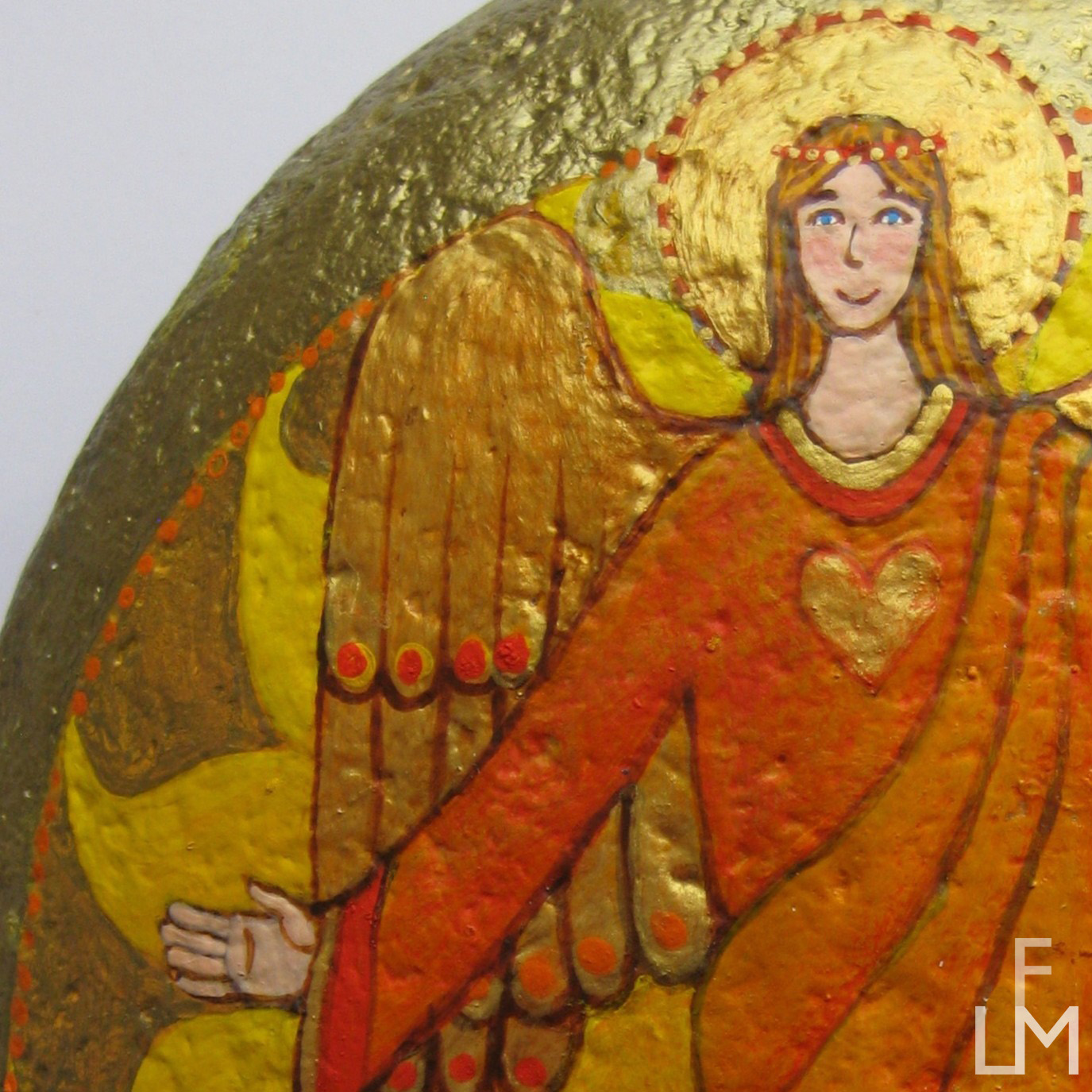 Archangel Uriel and the Sun.