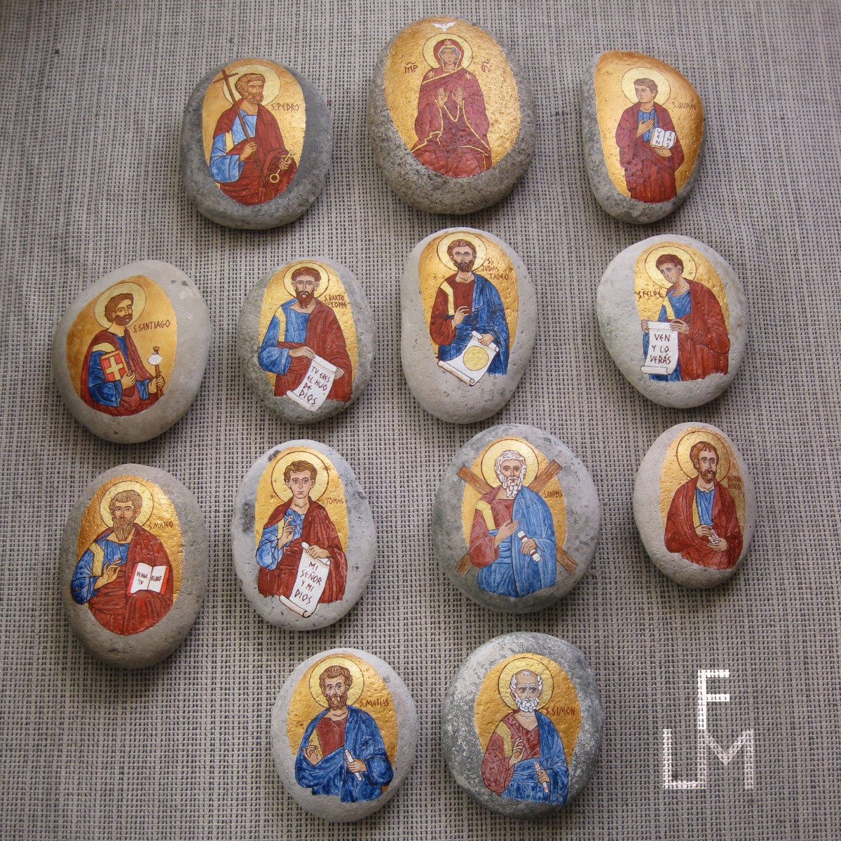 VIRGIN MARY AND THE TWELVE&nbsp;APOSTLES