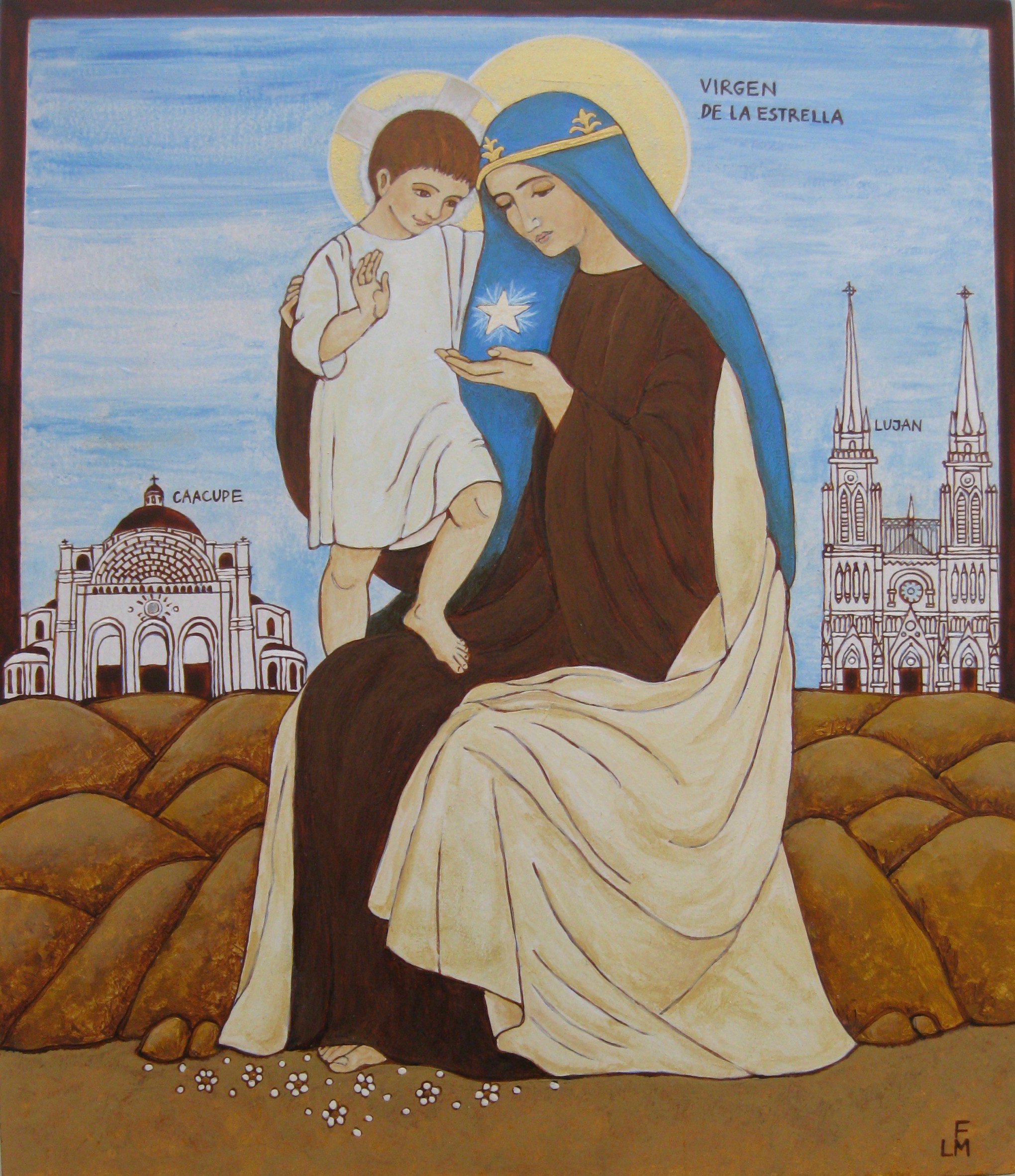 Virgen de la estrella (Virgen de Las Condes)